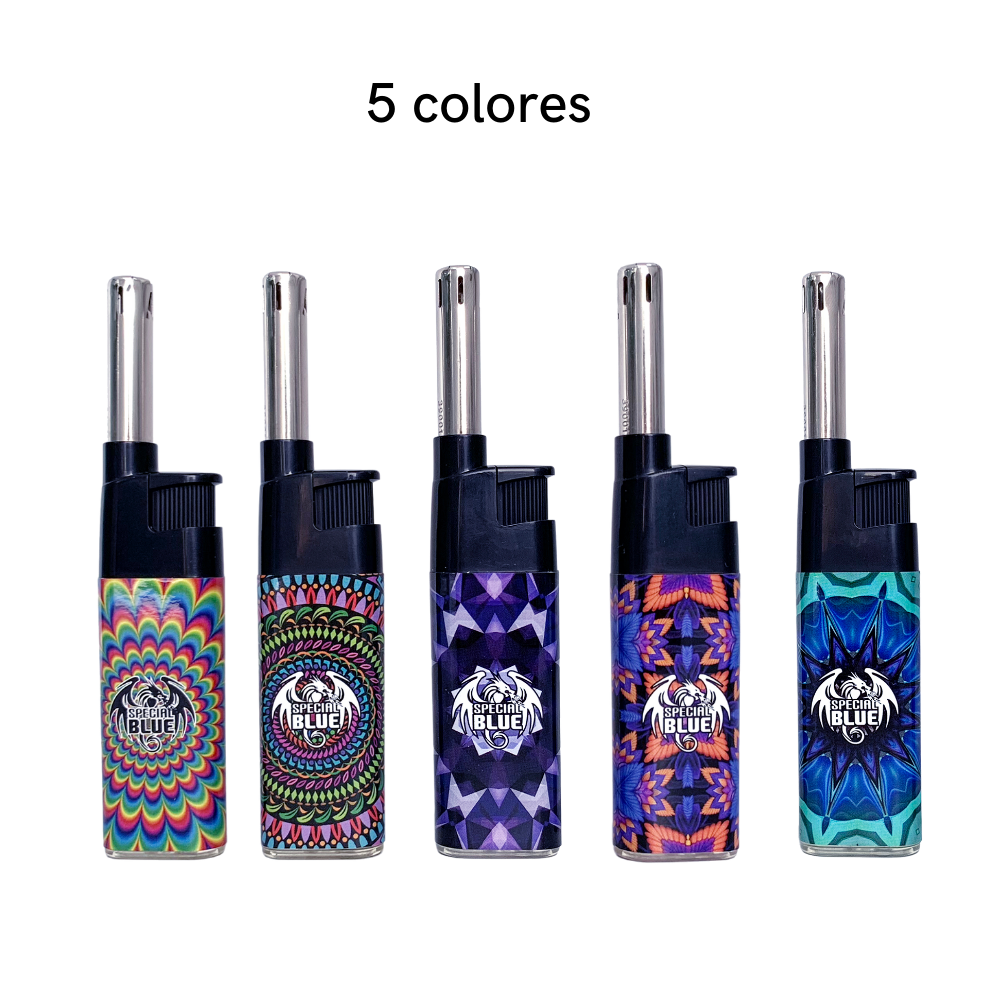 [5887] Encendedor estandar 70´s 50 piezas diseños surtidos