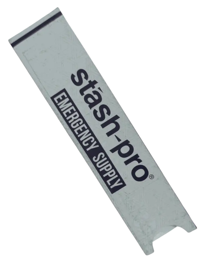 [5735pza] Stash Pro Emergency Supply 4 papeles para rolar + 4 filtros blanco King Size (109 mm)