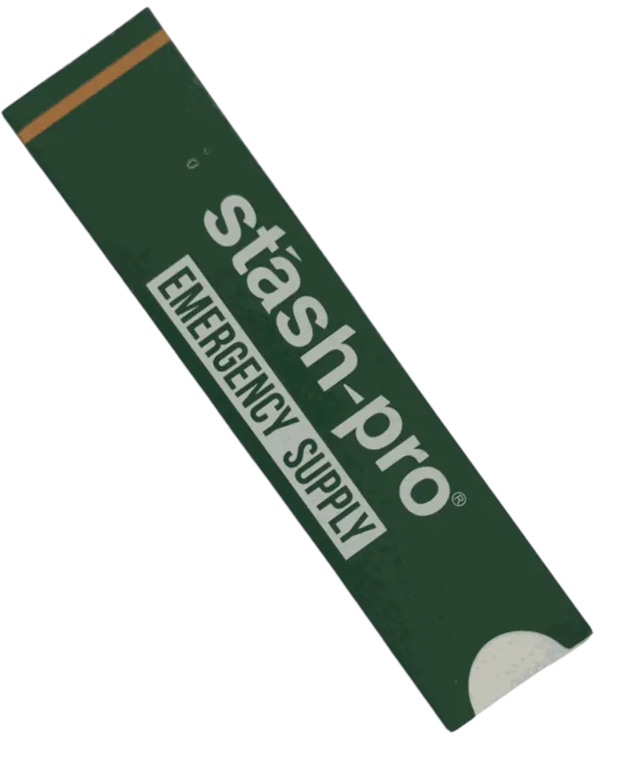 [5742pza] Stash Pro Emergency Supply 4 papeles para rolar + 4 filtros cafe King Size (109 mm)