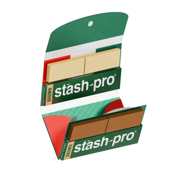 [6350pza] Stash Pro Magnetic cartera con 64 papeles para forjar + 64 filtros pro + cierre magnético