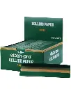 Stash Pro Rolling Paper 50 carteras papel para rolar con 32 sabanas cafe 1 1/4 (84mm) 
