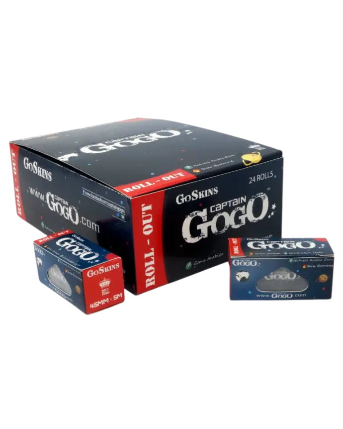 [GR8012] Captain Gogo Go Roll-out blanco con 24 rollos 54mmx5m